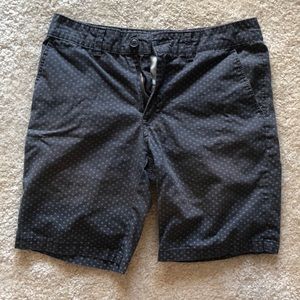 Dark Grey Slim Shorts